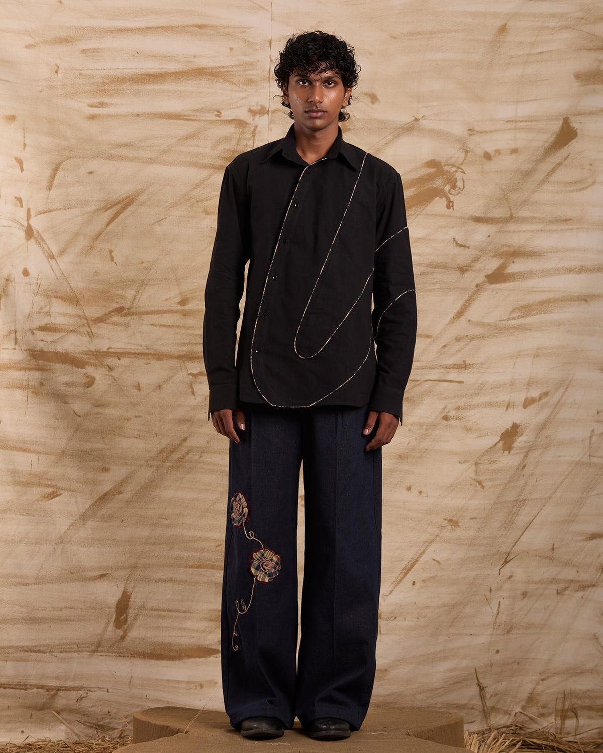 Evergreen Shirt - Black Checks - image 2