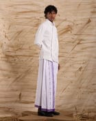 Veshti Embroidered - Purple view 3