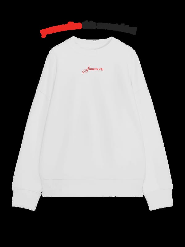 Exhale Label — The Burning Heart Sweatshirt • Custom