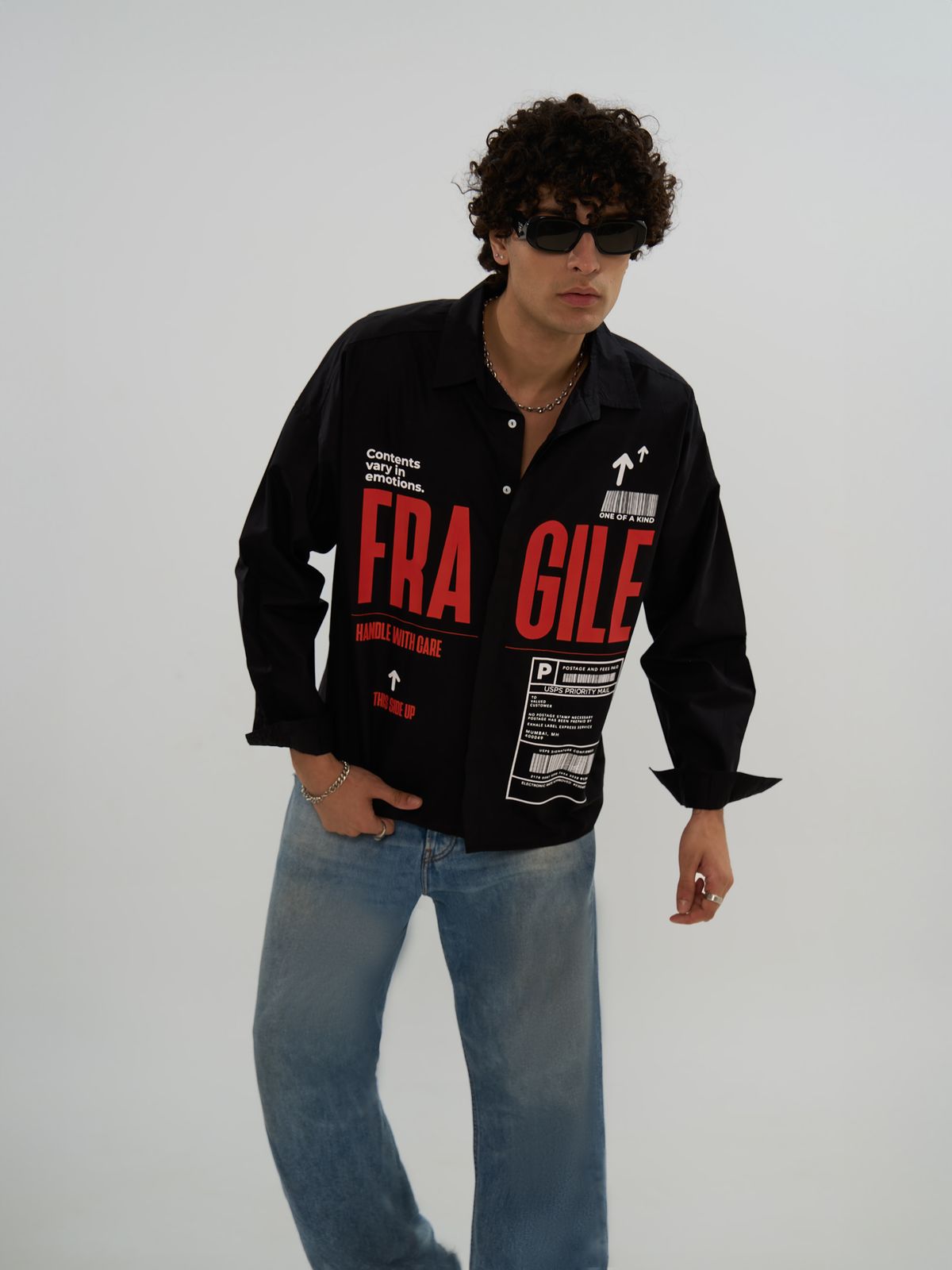 The Fragile Shirt - Men (Black) - image 4