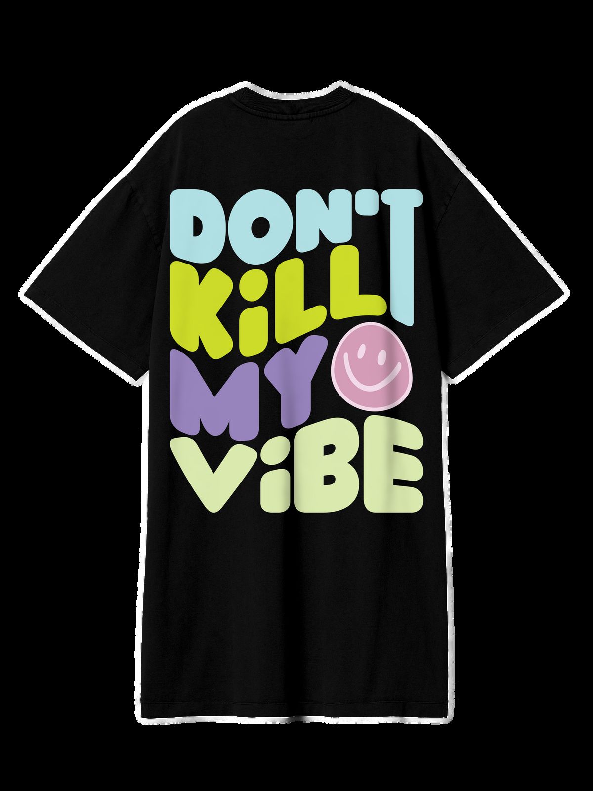The Vibe • T-Dress - Black - image 1