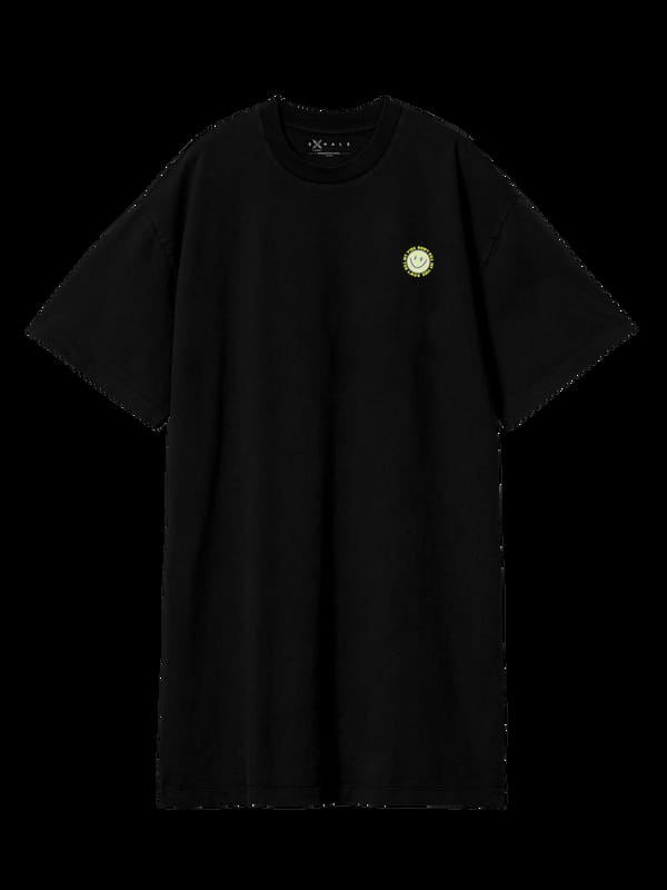 Exhale Label — The Vibe • T-Dress - Black