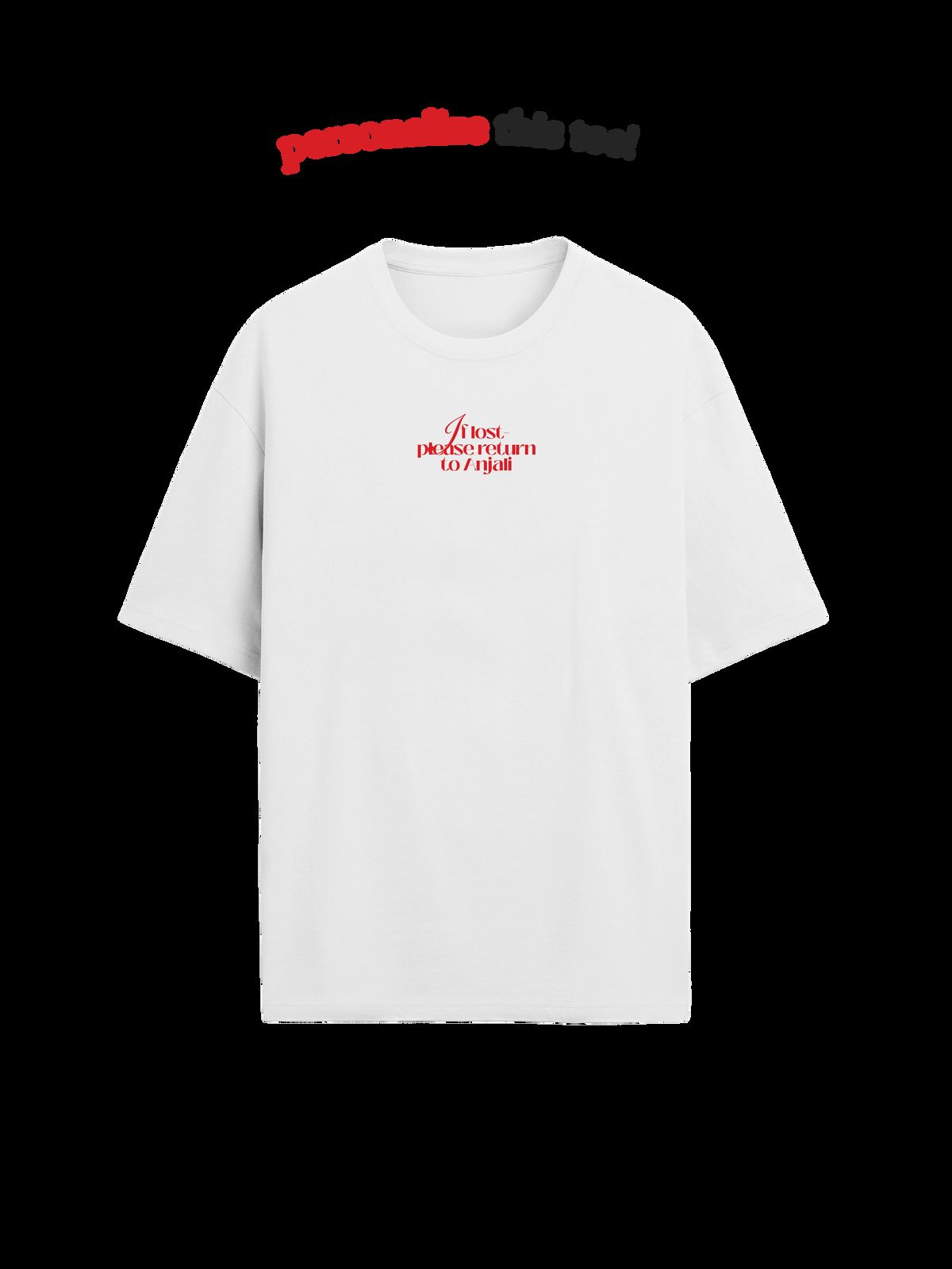 The Lost Heart Oversized Tee • Custom - image 1