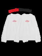 The Lost Heart Twin Sweatshirts (White) • Custom view 1