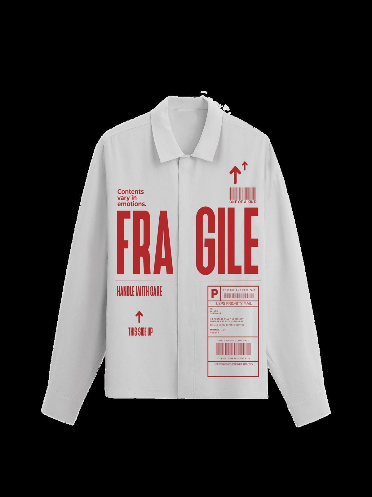 The Fragile Shirt - Men (White) - image 1
