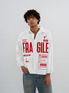 The Fragile Shirt - Men (White) view 3