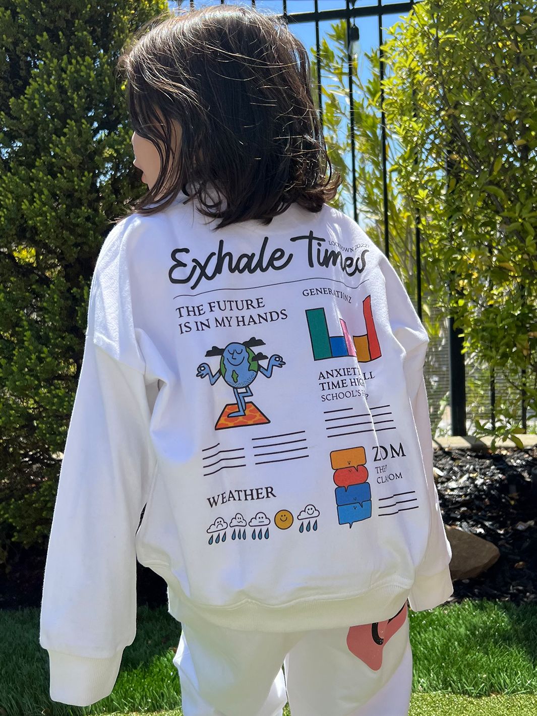 The Exhale Times Kids • Sweatshirt - image 4