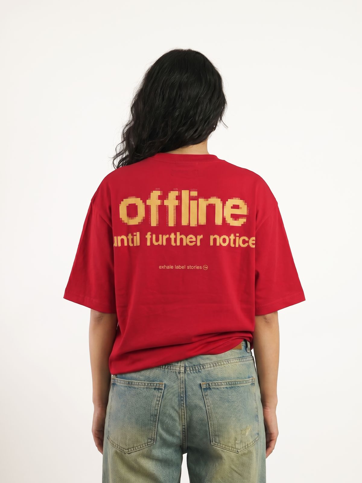 The Offline Tee - Red (Women) - image 4
