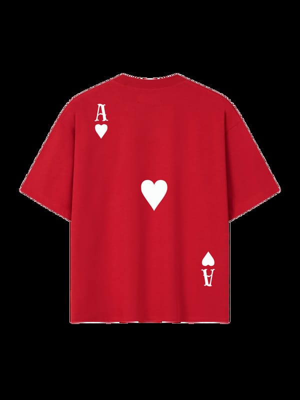 Exhale Label — The Aces Tee - Red