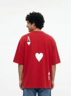 The Aces Tee - Red view 5