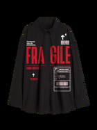 The Fragile Shirt - Women (Black) view 1
