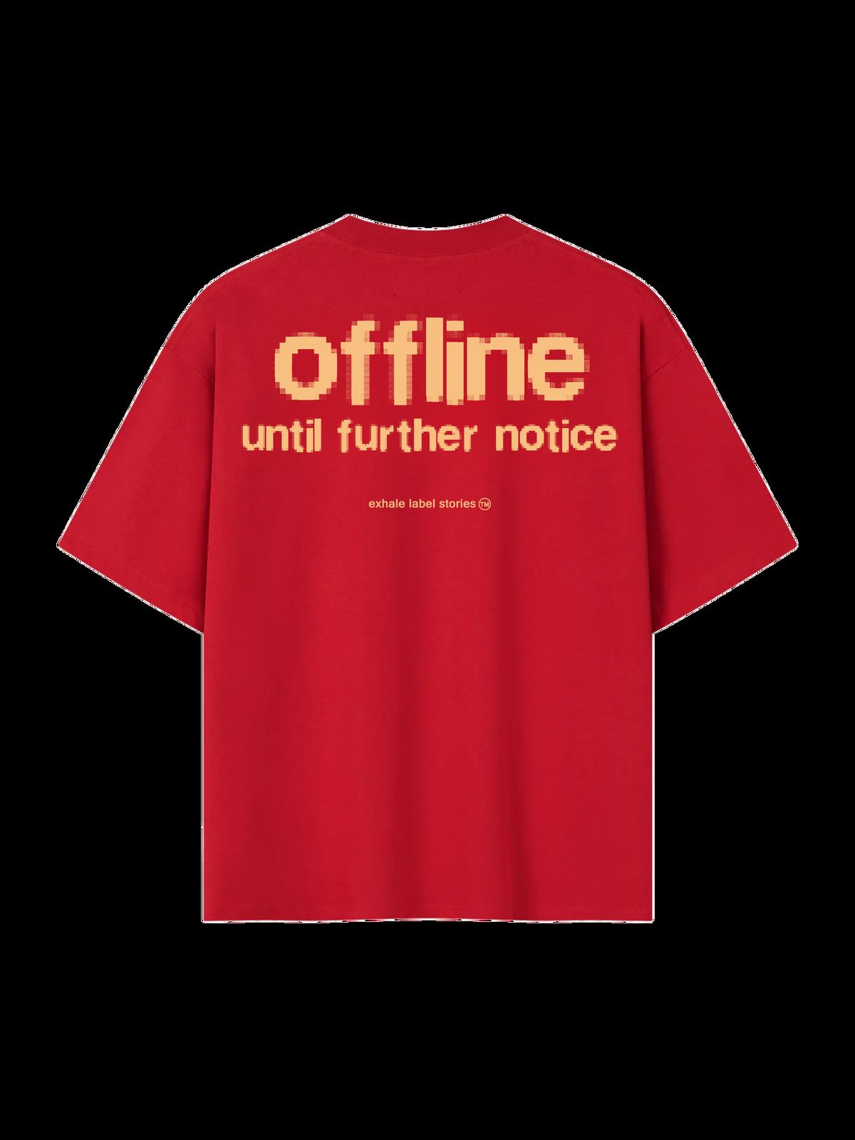 The Offline Tee - Red (Men) - image 1