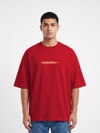The Offline Tee - Red (Men) view 4