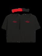 The Lost Heart Oversized Twin Tees (Black) • Custom view 1