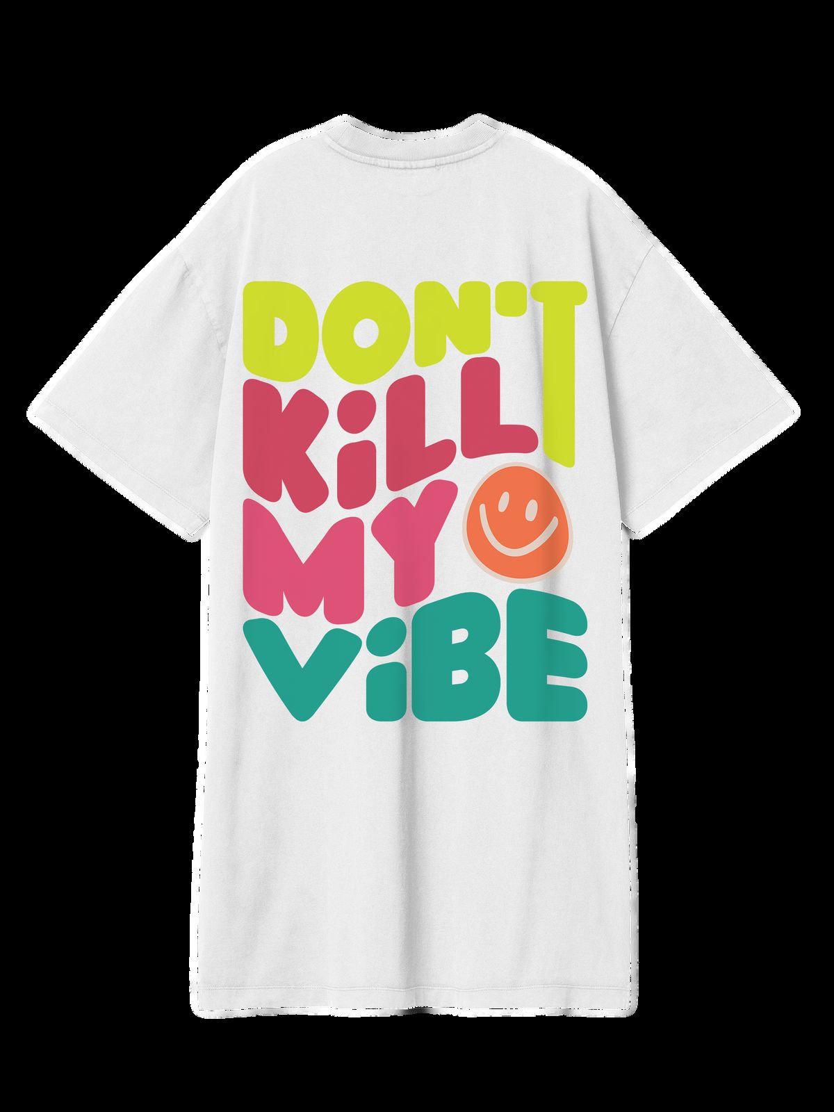 The Vibe • T-Dress - White - image 1