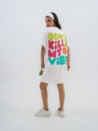 The Vibe • T-Dress - White view 3