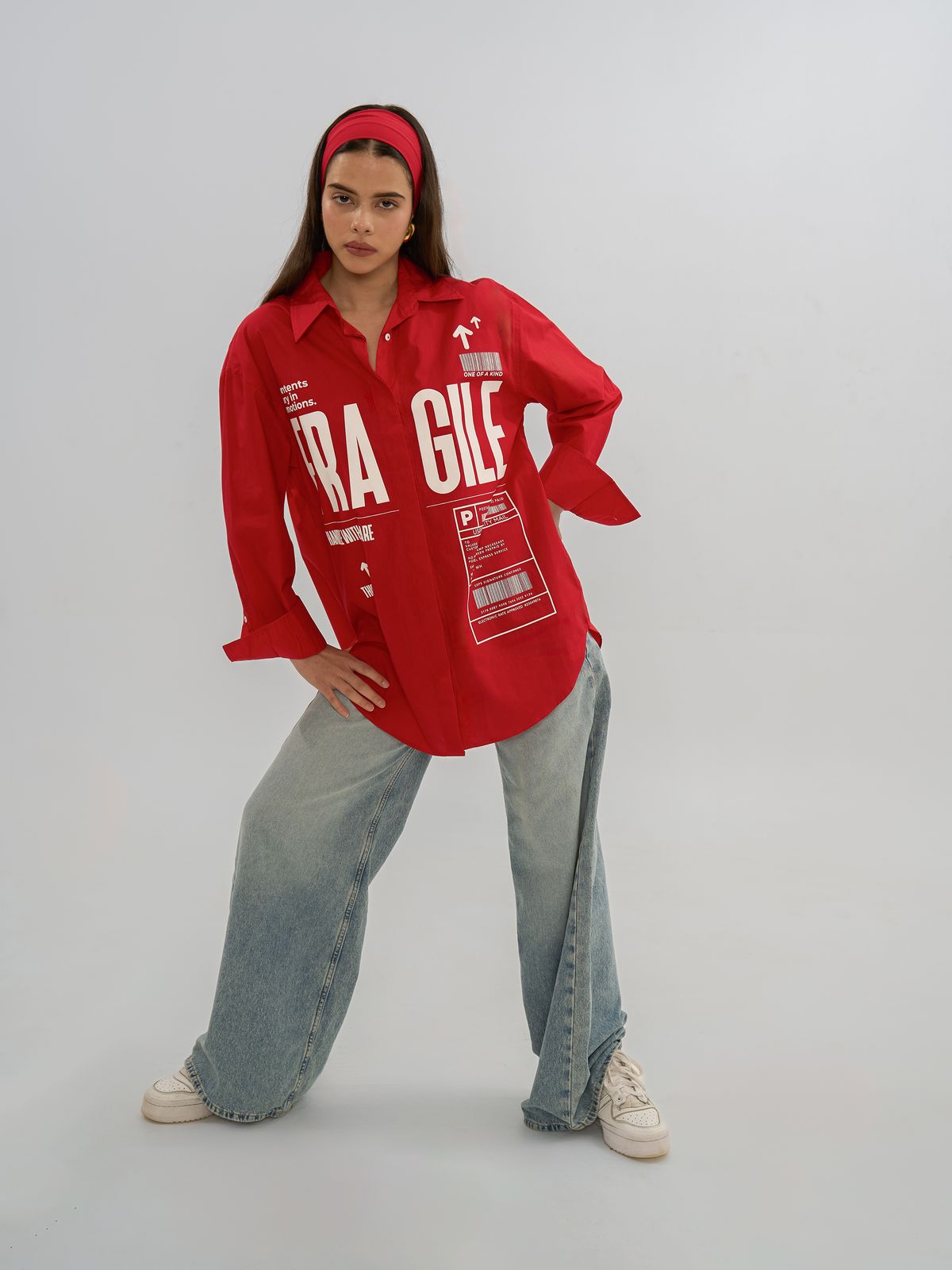 The Fragile Shirt - Women (Red) - image 3