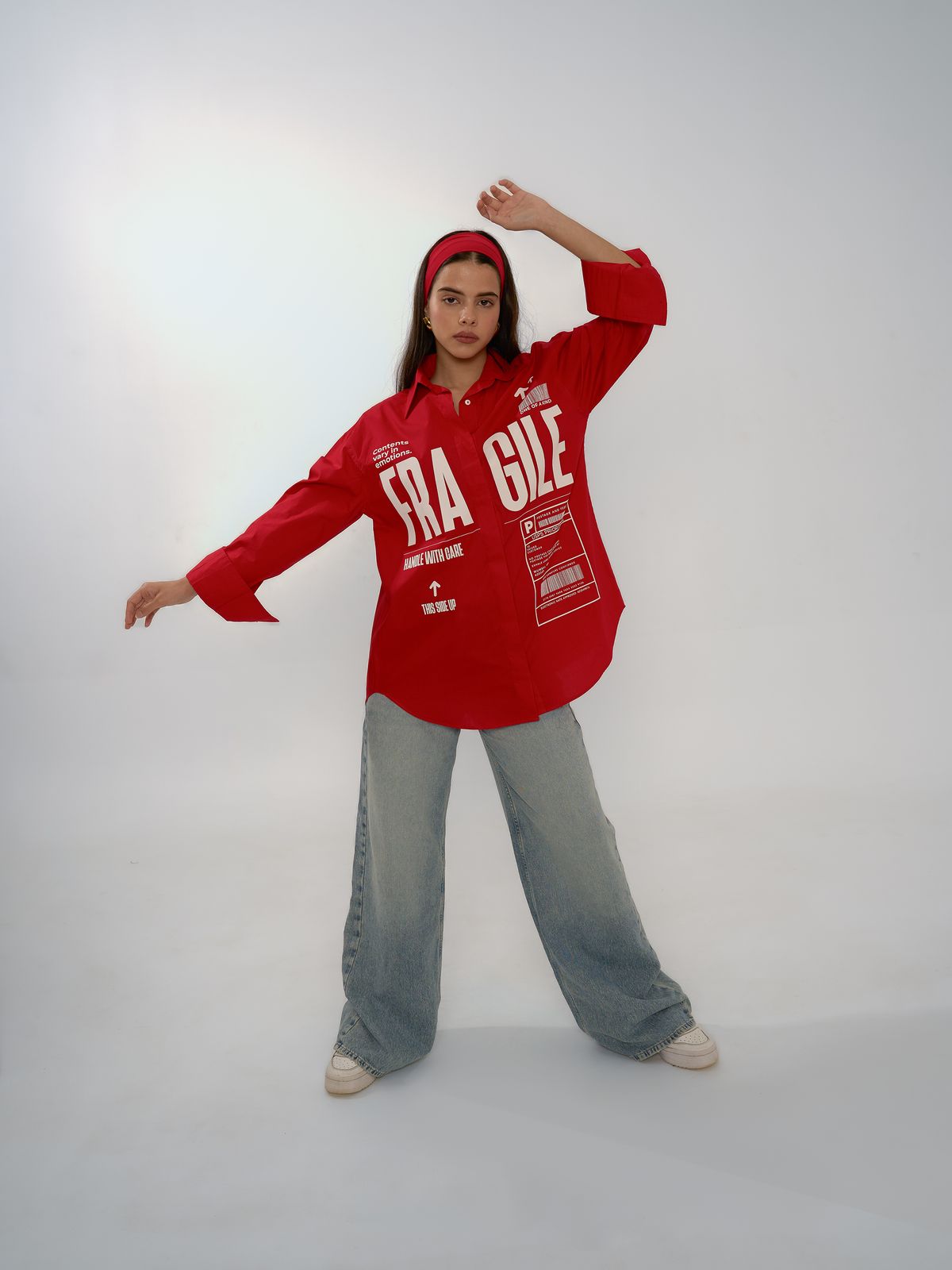 The Fragile Shirt - Women (Red) - image 5
