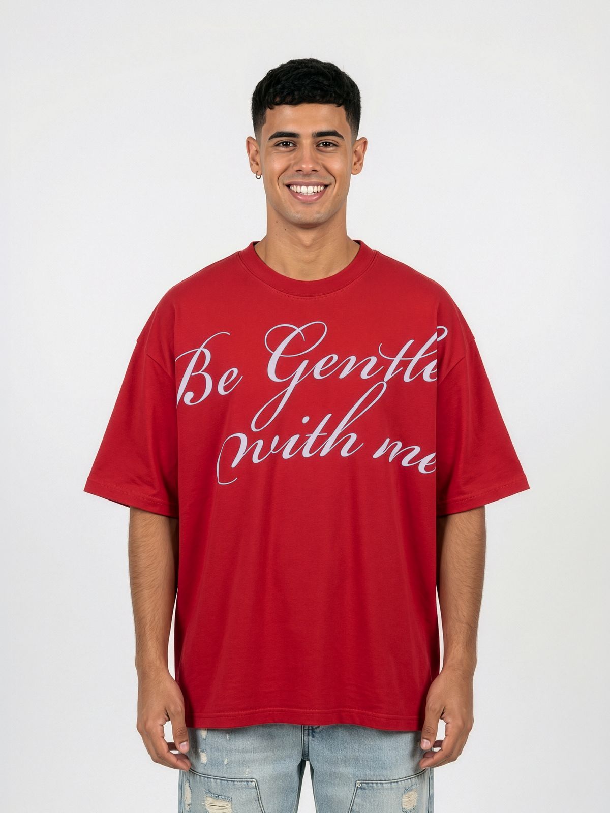 The Gentle Cursive Tee - Red - image 3