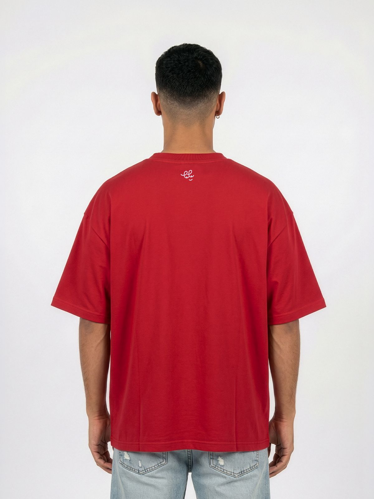 The Gentle Cursive Tee - Red - image 4