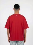 The Gentle Cursive Tee - Red view 4