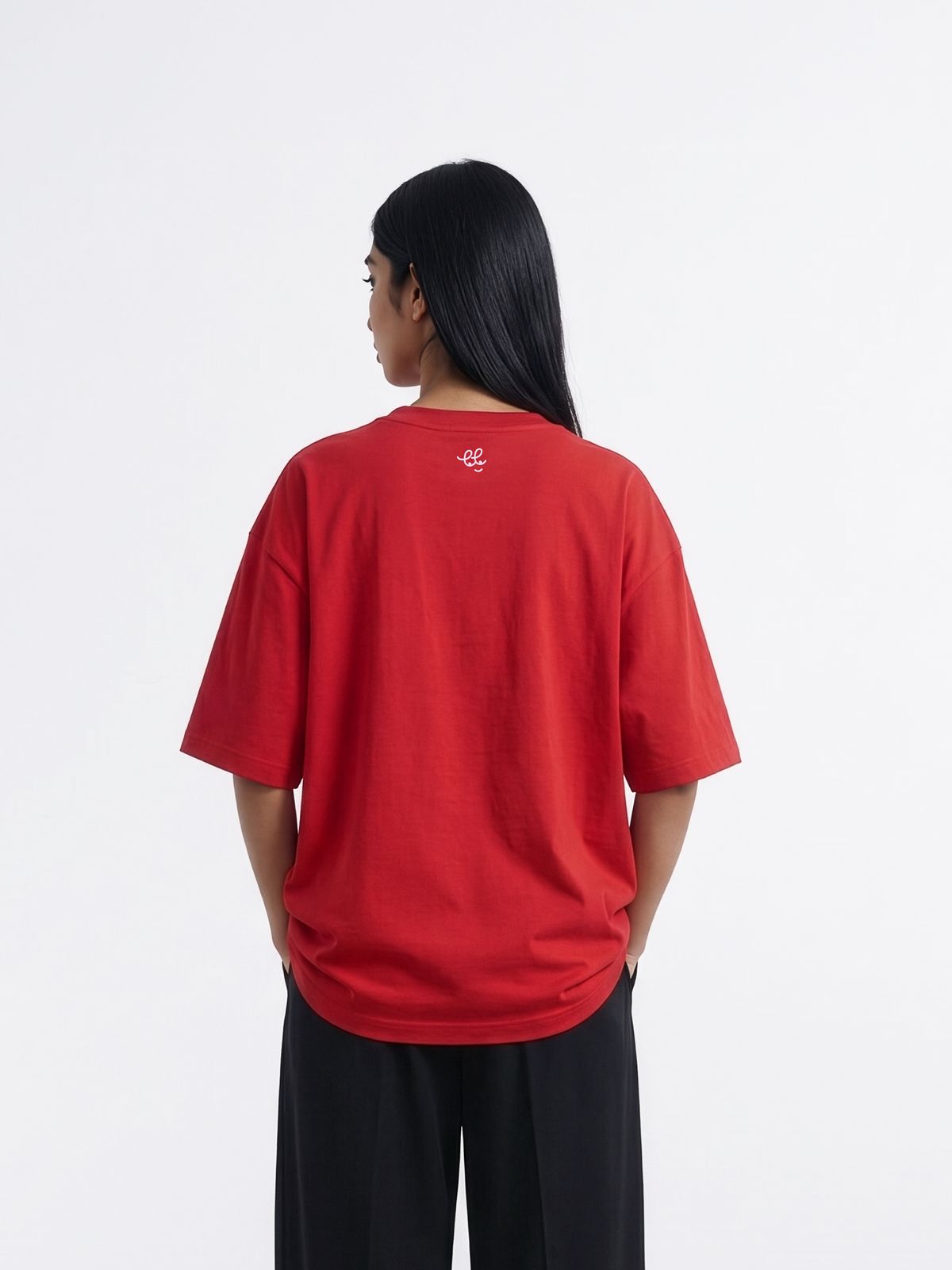 The Gentle Cursive Tee - Red - image 6