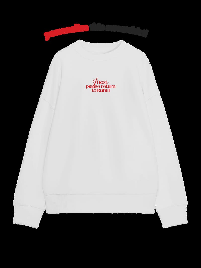 The Lost Heart Sweatshirt • Custom
