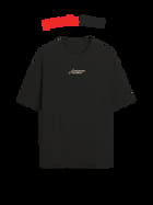 The Burning Heart Oversized Tee • Custom view 5