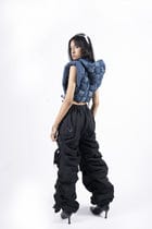 ROGUE PUFFER CROP JACKET view 4