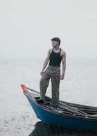 ASTRA TROUSERS: OLIVE GREEN view 6