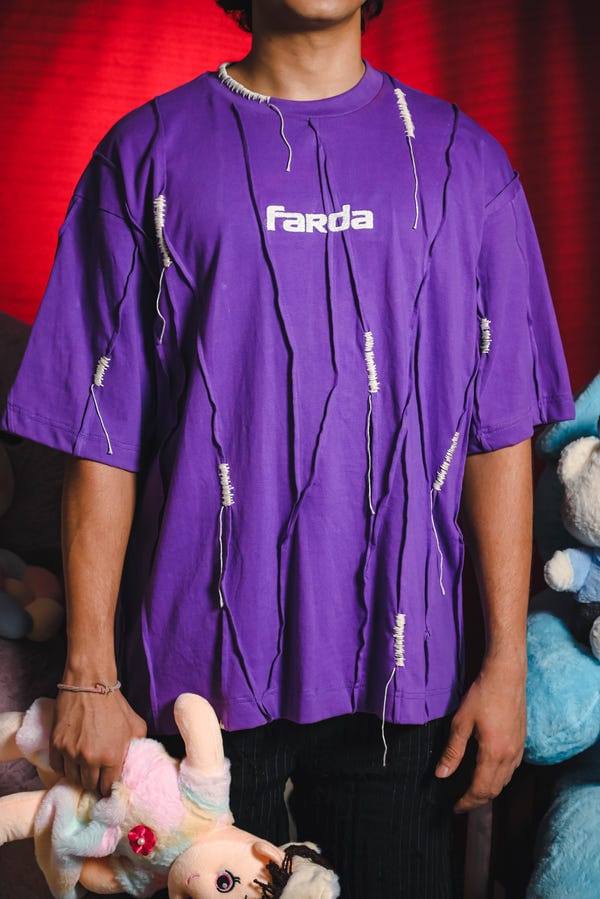 Farda — KLYNCH TEE: NIGHTPLUM [UNISEX]