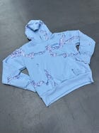 CHASM HOODIE: LAPIS view 1
