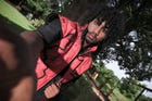 THERMOCHROMIC JACKET (BLACK PASTEL RED) view 3