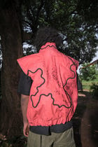 THERMOCHROMIC JACKET (BLACK PASTEL RED) view 4