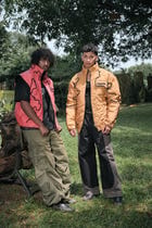 THERMOCHROMIC JACKET (BLACK PASTEL RED) view 6