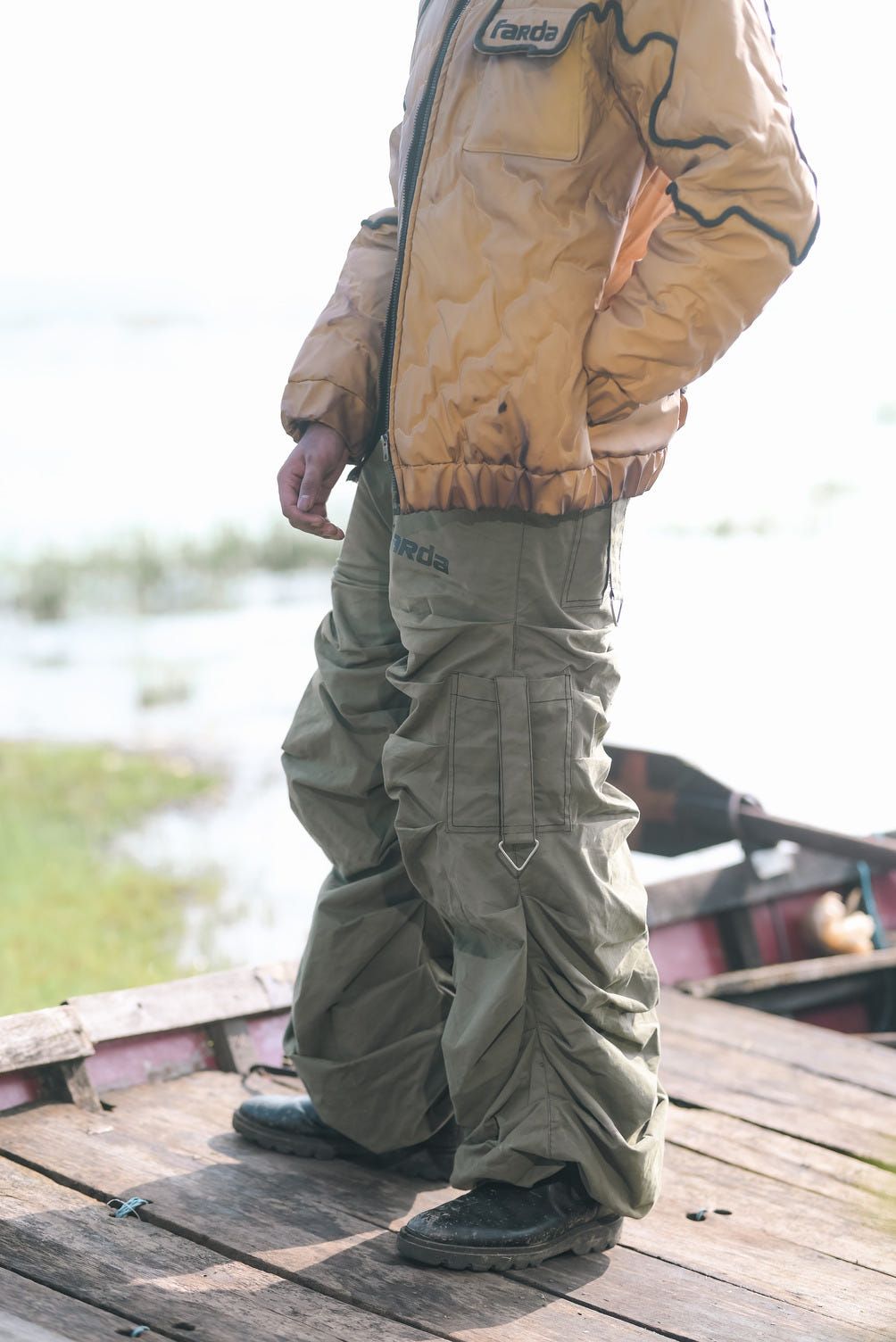 BRAGGY CARGOS: OLIVE GREEN - image 1
