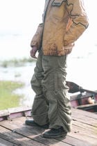 BRAGGY CARGOS: OLIVE GREEN view 1