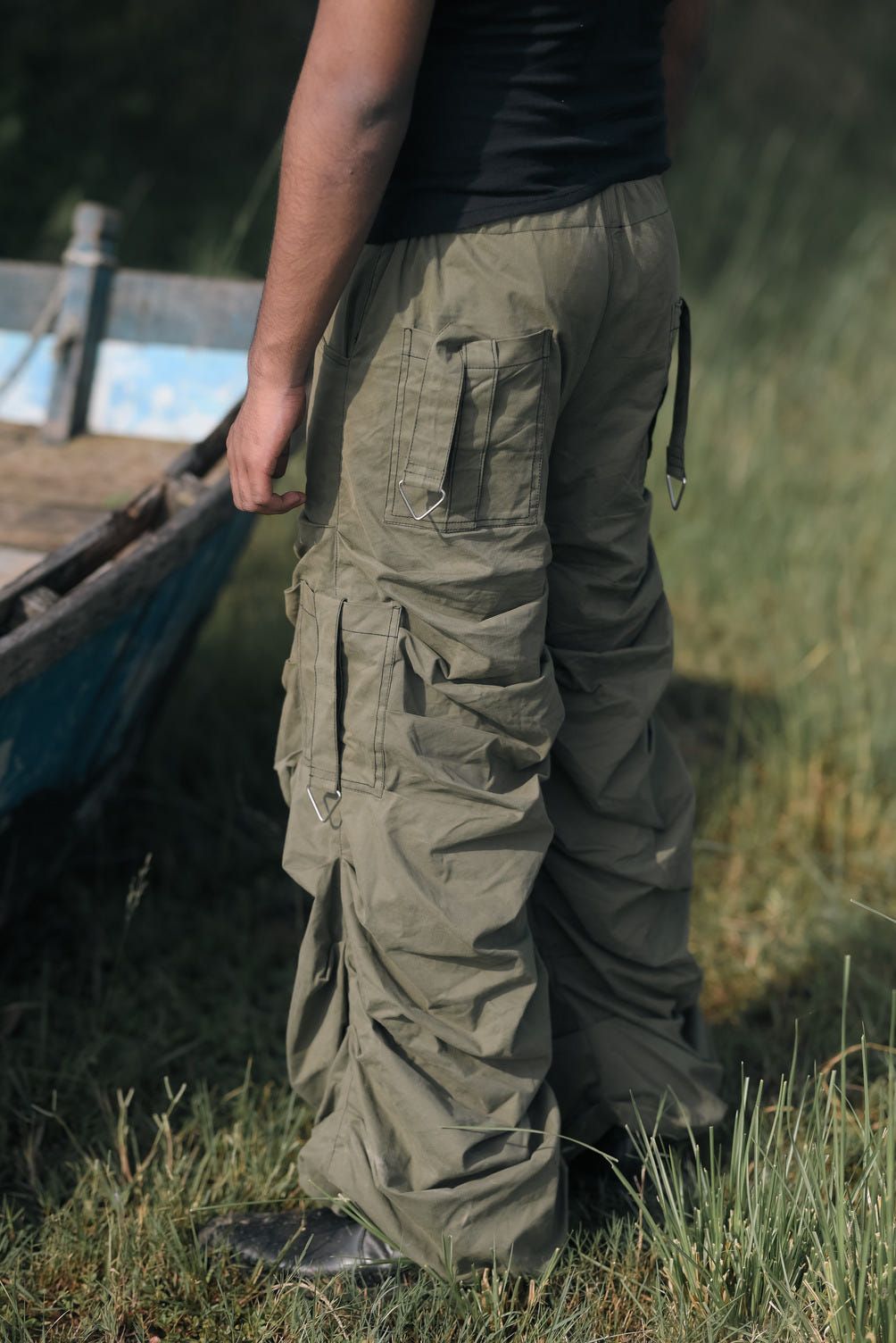 BRAGGY CARGOS: OLIVE GREEN - image 2
