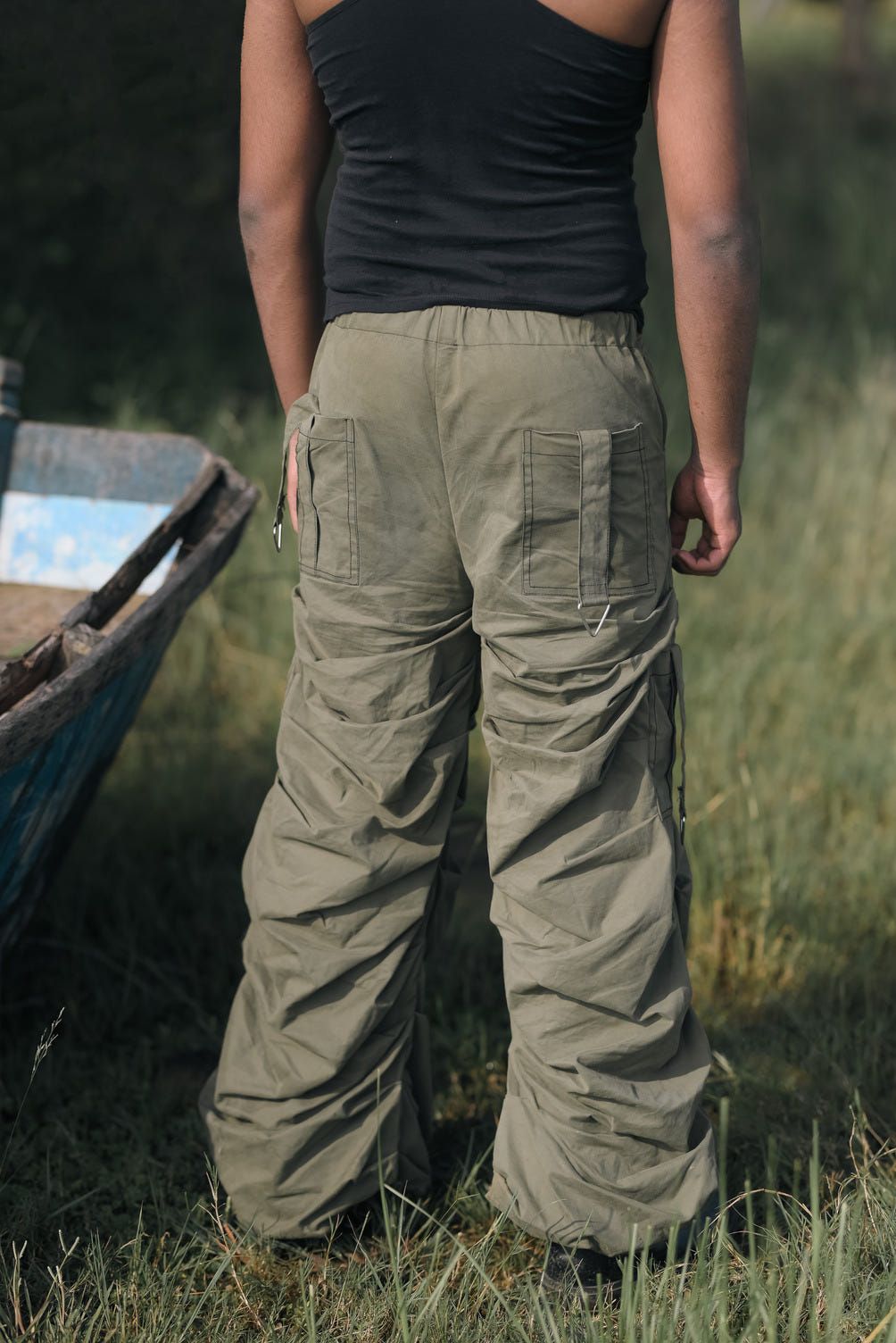 BRAGGY CARGOS: OLIVE GREEN - image 6