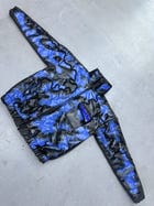 THERMOCHROMIC JACKET: BLUE BLACK view 1