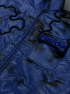 THERMOCHROMIC JACKET: BLUE BLACK view 9