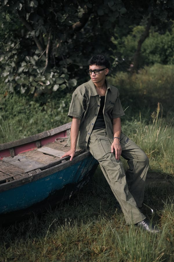 Farda — ASTRA SHIRT: OLIVE GREEN