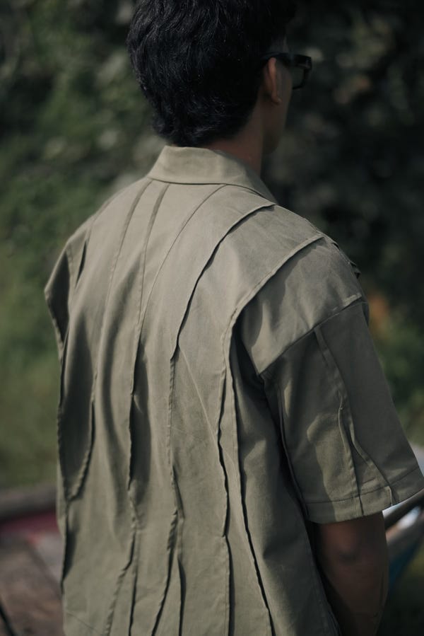 Farda — ASTRA SHIRT: OLIVE GREEN