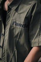 ASTRA SHIRT: OLIVE GREEN view 4