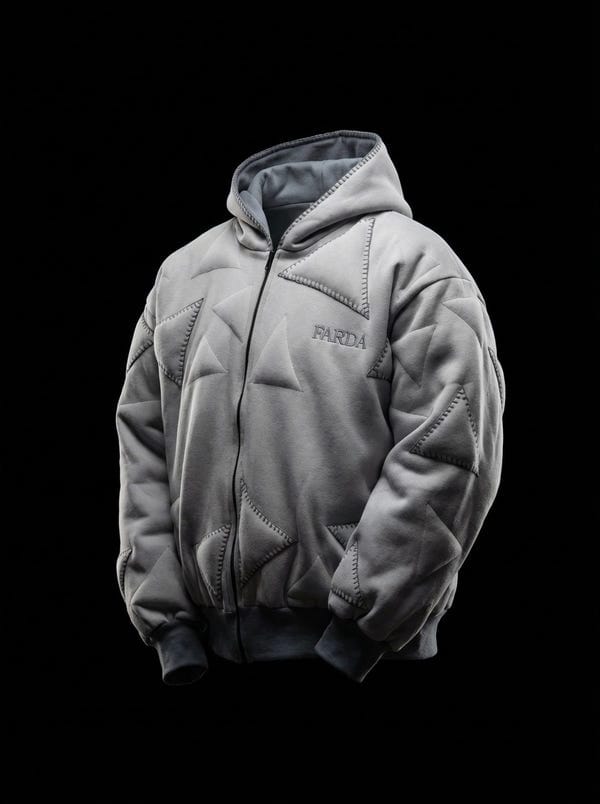 Farda — AVIO HOODIE: LIGHT GRAY