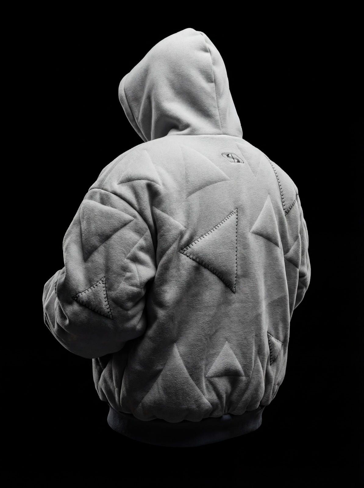 AVIO HOODIE: LIGHT GRAY - image 11