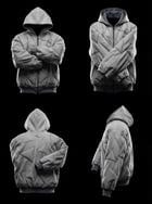 AVIO HOODIE: LIGHT GRAY view 12