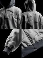 AVIO HOODIE: LIGHT GRAY view 6