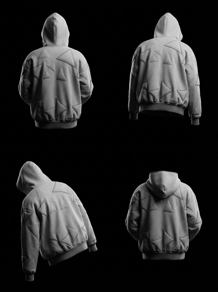 AVIO HOODIE: LIGHT GRAY - image 9