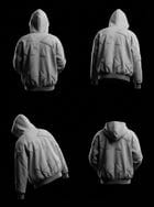 AVIO HOODIE: LIGHT GRAY view 9